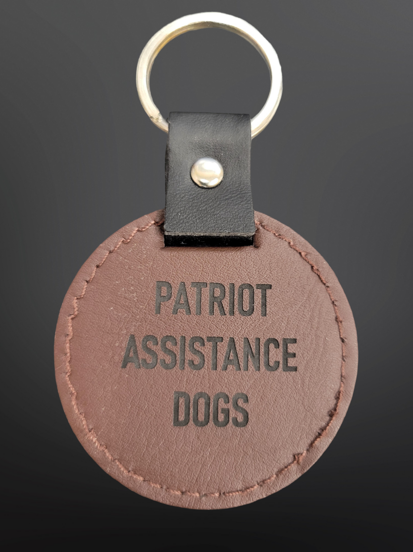 AB Keychain - Leather