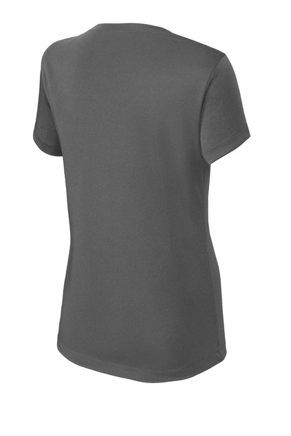 Women's SS V-Neck Tee - Iron