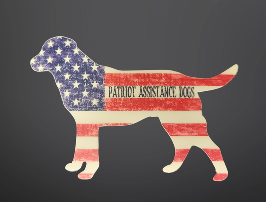 PAD Dog Sticker