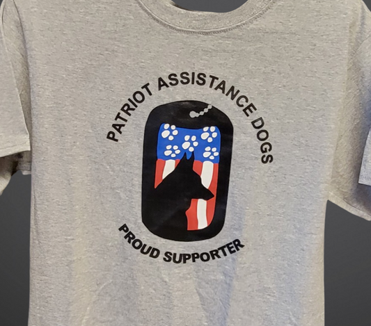 T-Shirt - Proud Supporter of Patriot Assistance Dogs