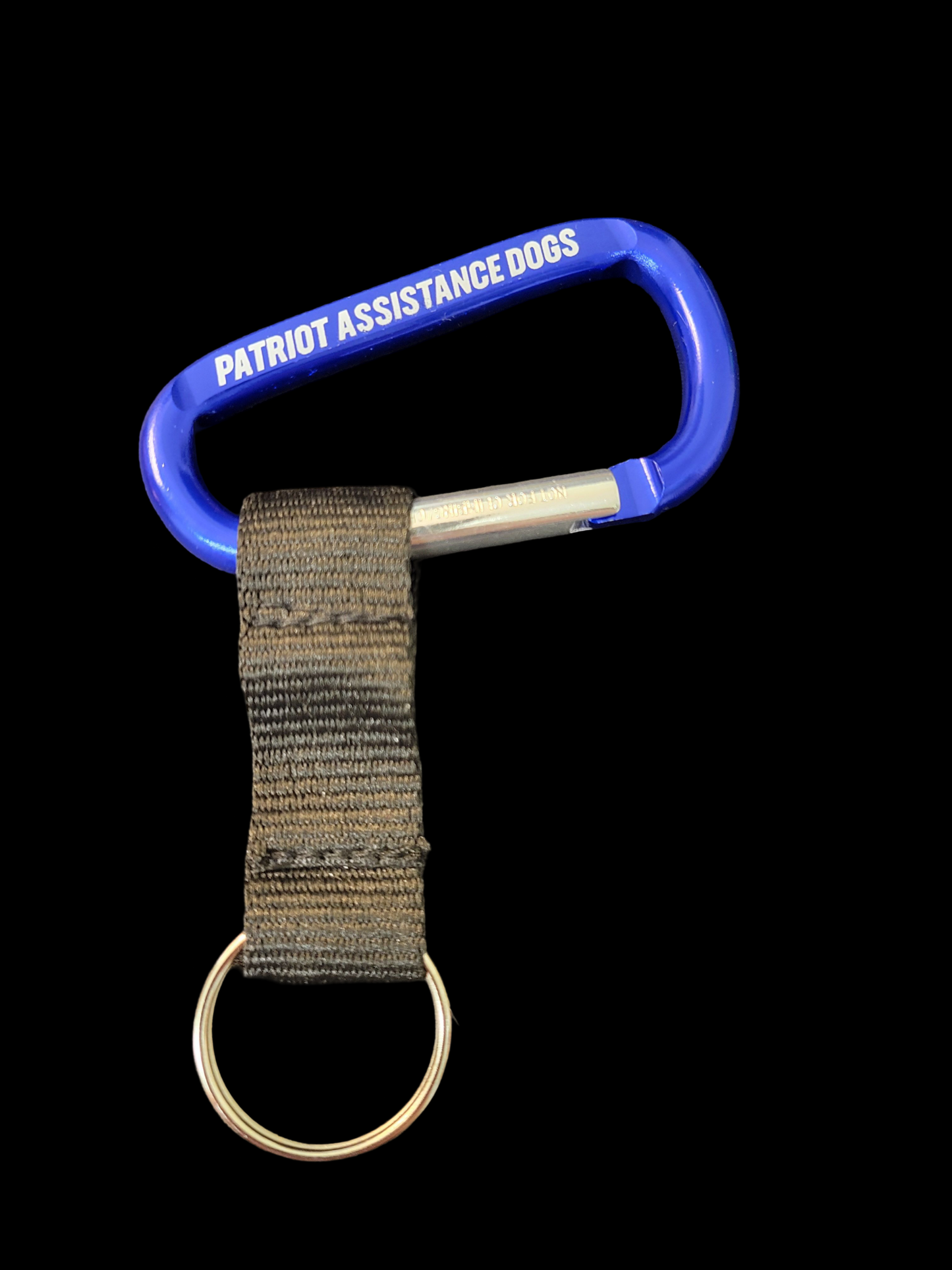 3/4" Pocket Lanyard w/Carabiner & Keyring