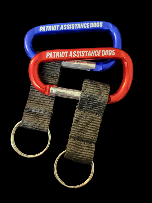 3/4" Pocket Lanyard w/Carabiner & Keyring