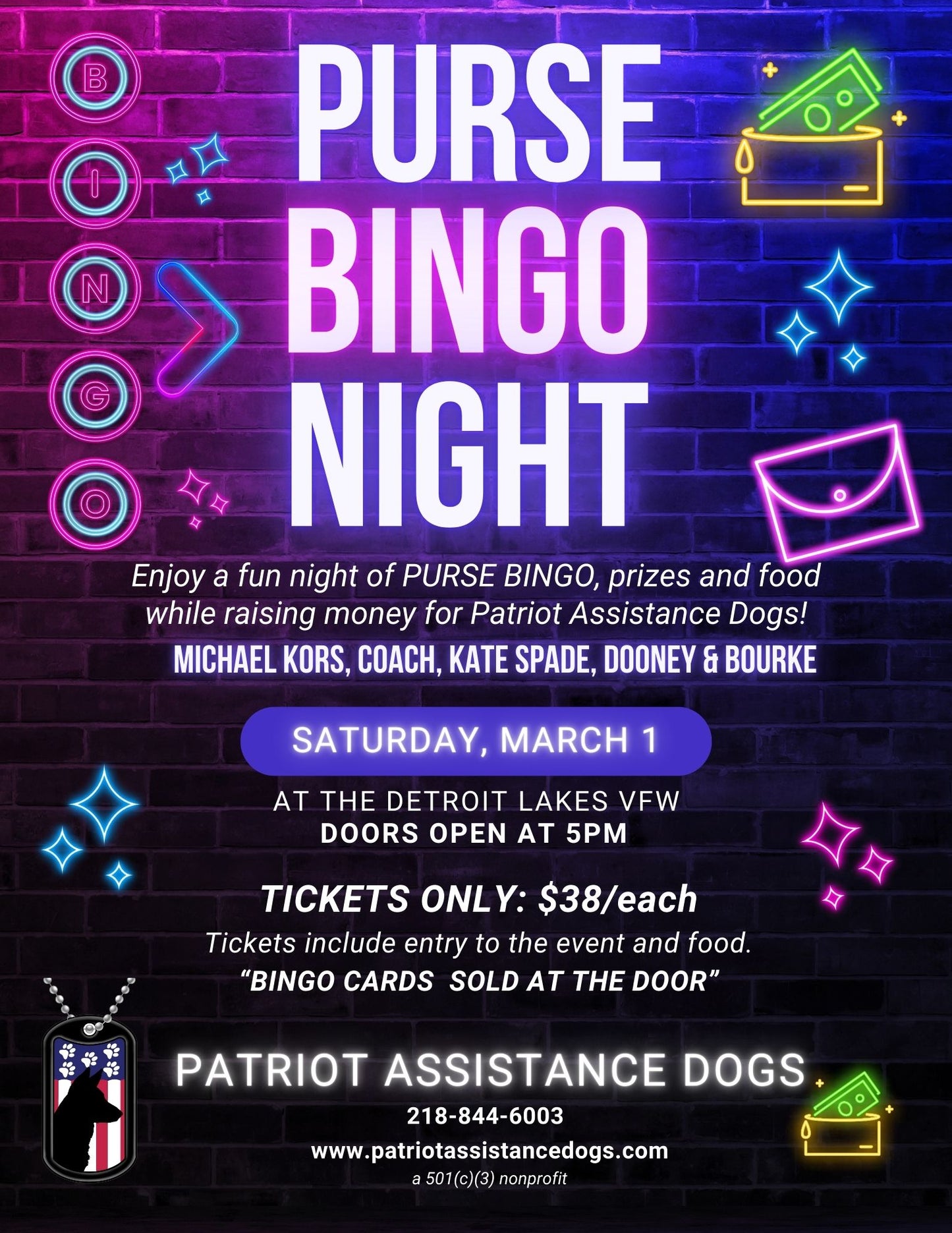 PURSE BINGO