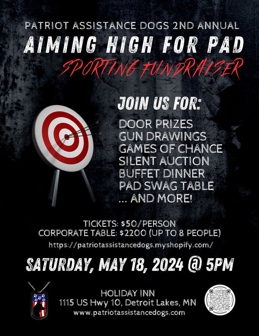 2nd Annual Aiming High for PAD Sporting Fundraiser