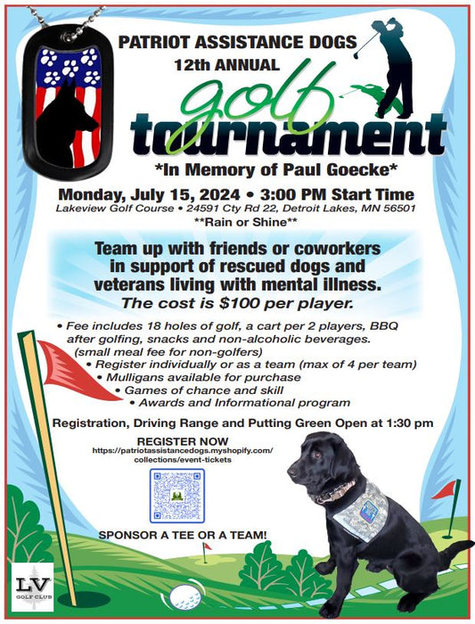 12th Annual PAD Golf Tournament